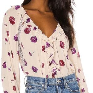 NWOT Free People Poppy Bodysuit